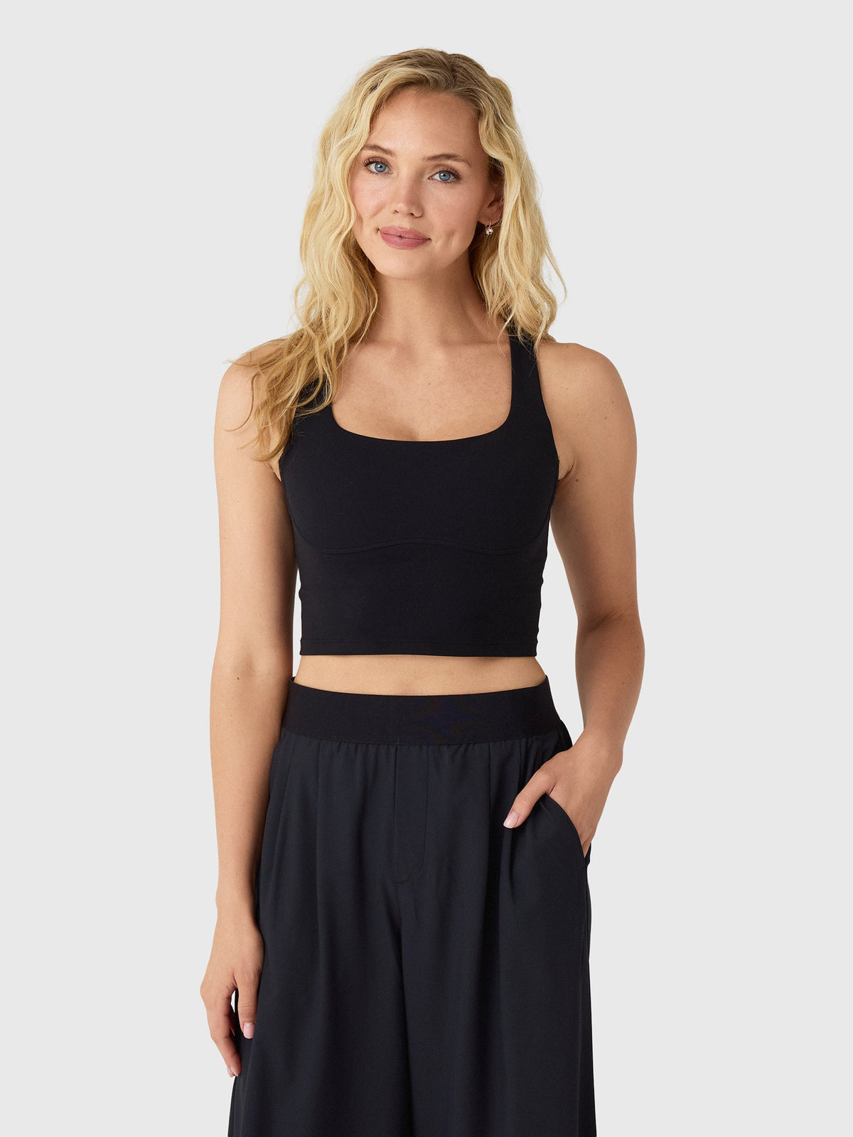 Beyond Yoga Women's Glowzone Medium Impact Cropped Tank