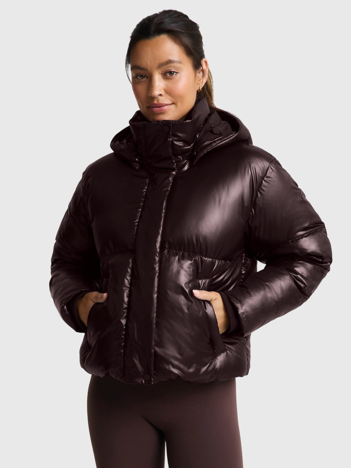 Beyond Yoga Women's Up For It Puff Shine Jacket