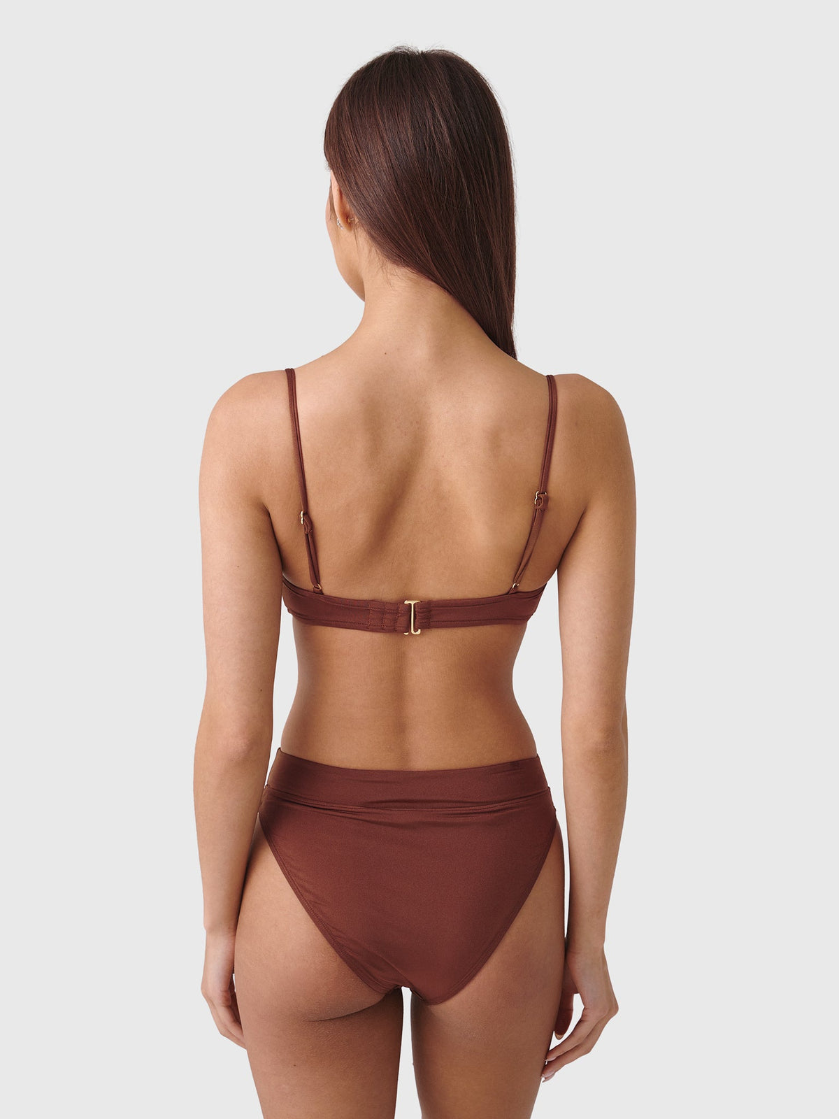 Peony Women's Everlasting Ruched Balconette Bikini Top