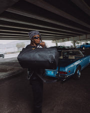 THE GOLDEN FANG SHARK DUFFLE