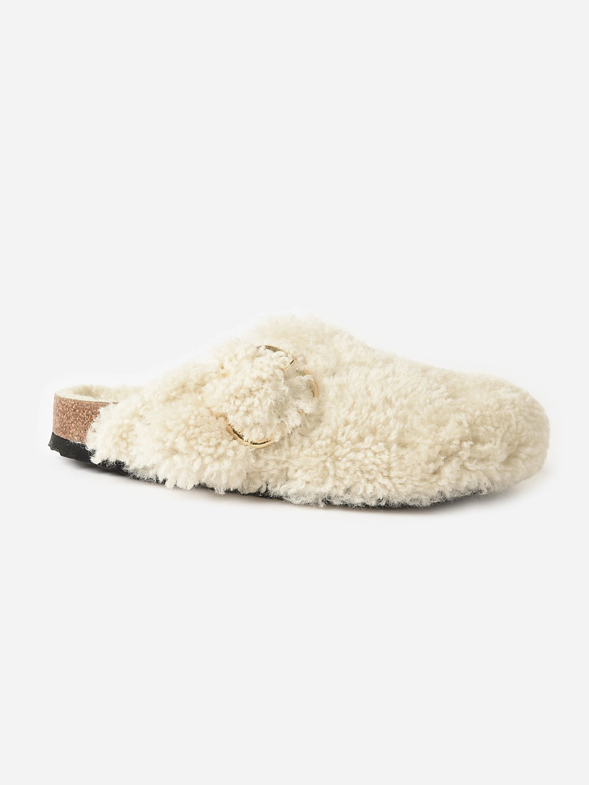 Birkenstock Women's Boston Big Buckle Shearling Clog