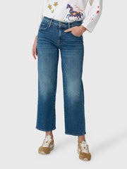 Mother Women's The Mid Rise Rambler Zip Ankle Jean