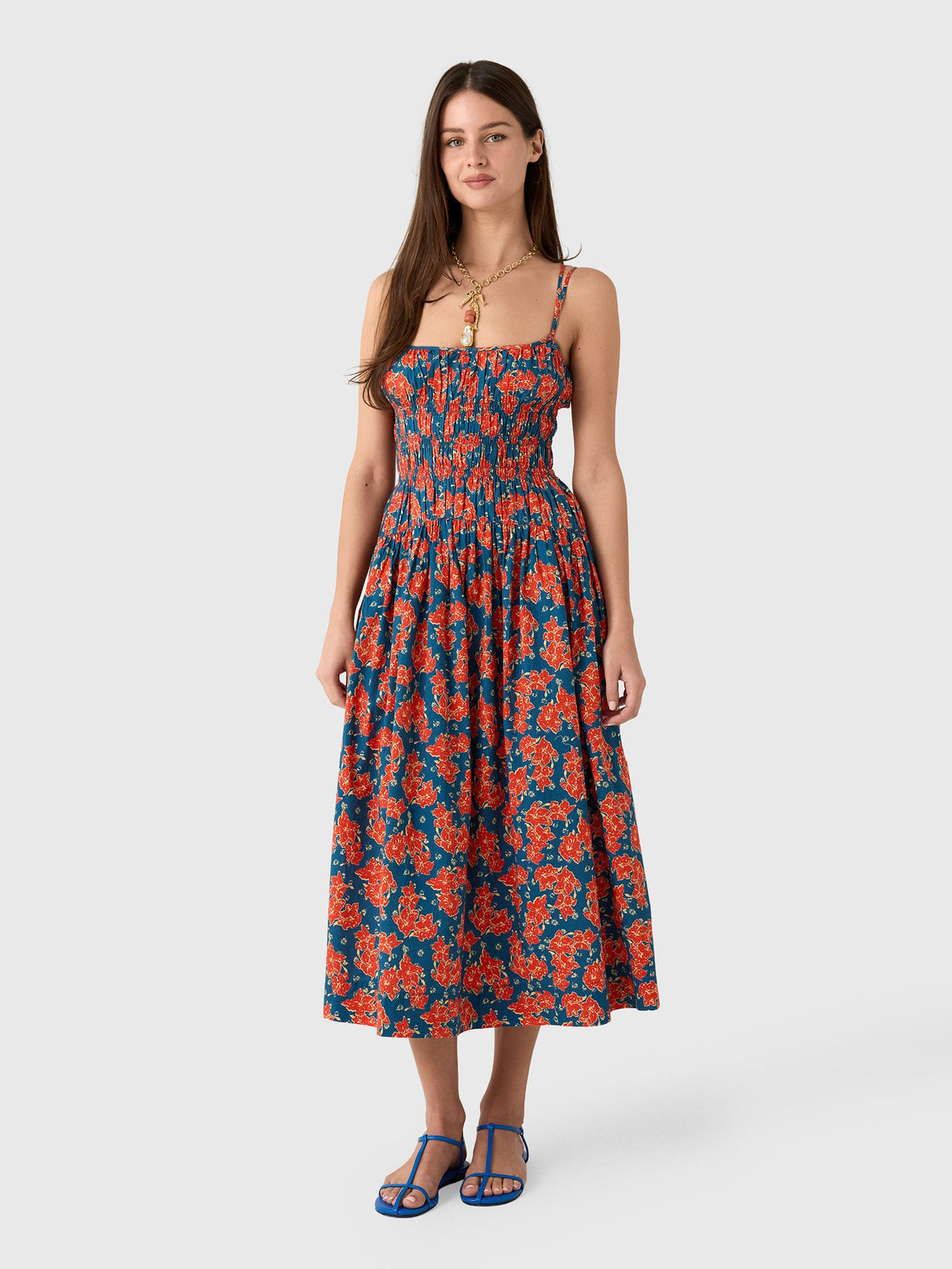 Ciao Lucia Women's Volta Cotton Shirting Dress