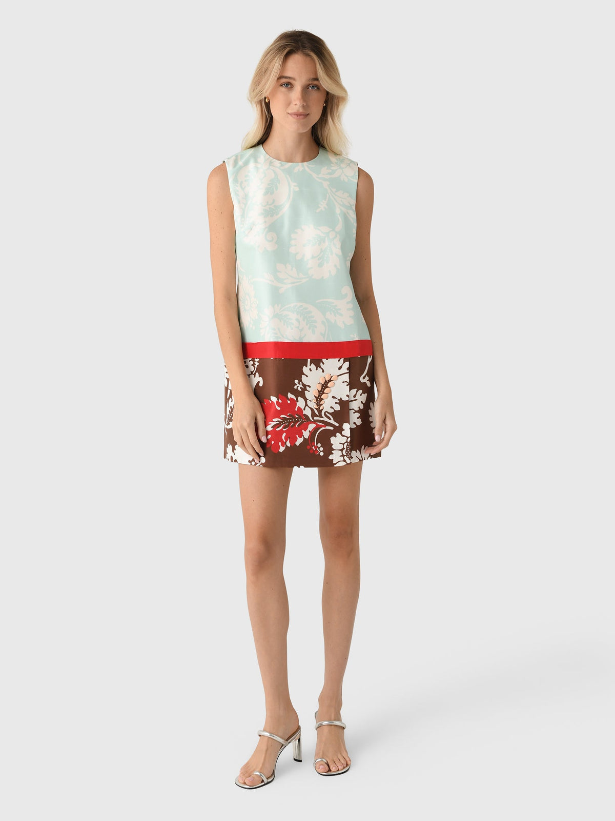 Oroton Women's Cabana Floral Mini Dress