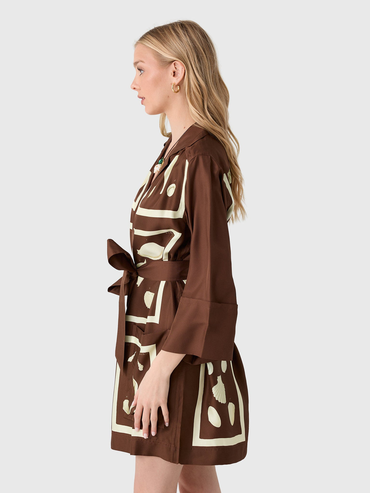 Oroton Women's Graphic Shell Tunic Dress