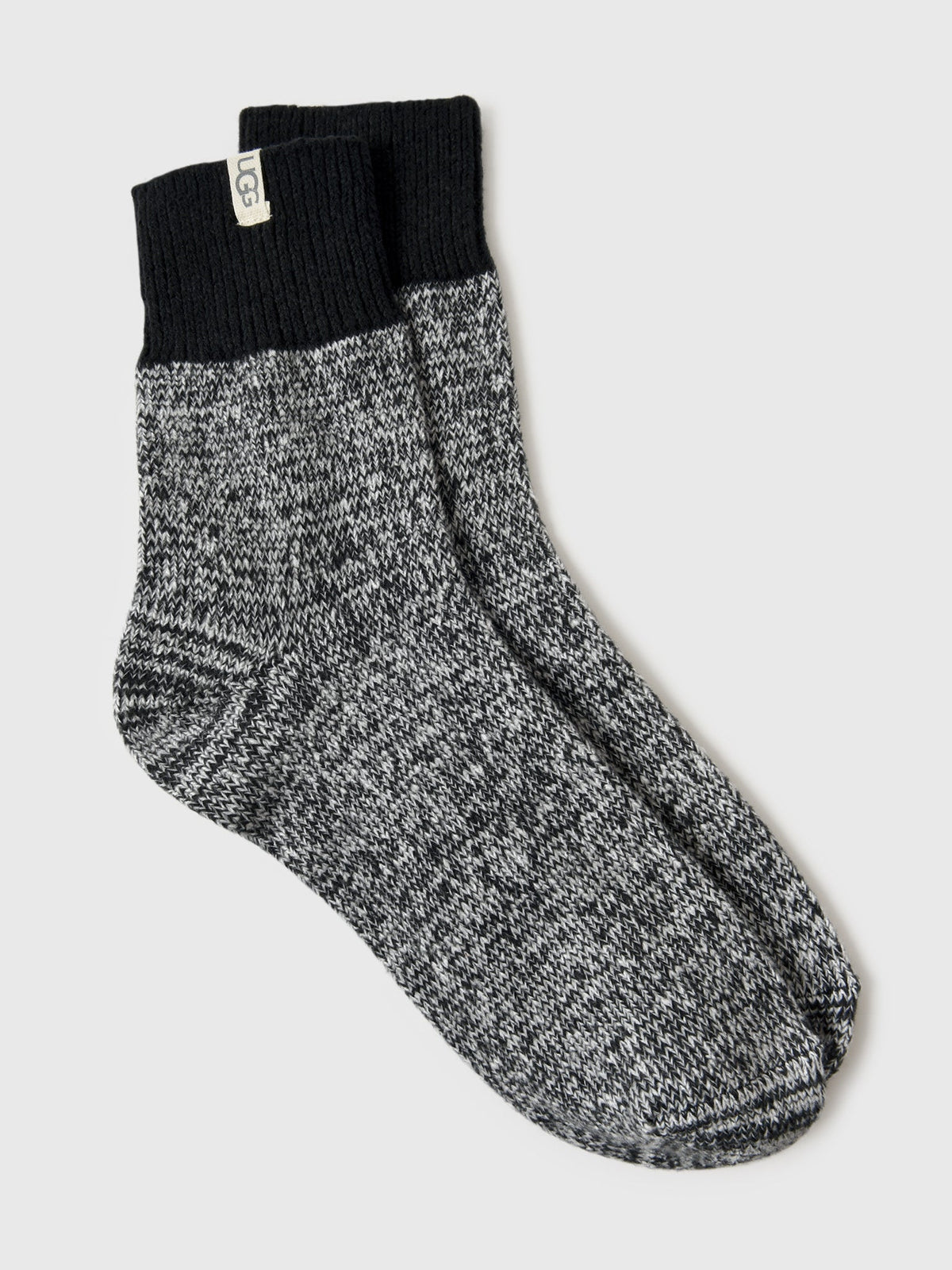 UGG Women's Rib Knit Slouchy Quarter Socks