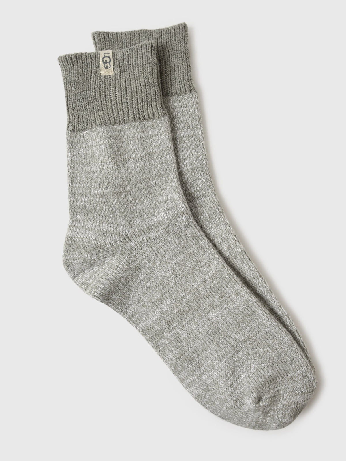 UGG Women's Rib Knit Slouchy Quarter Socks
