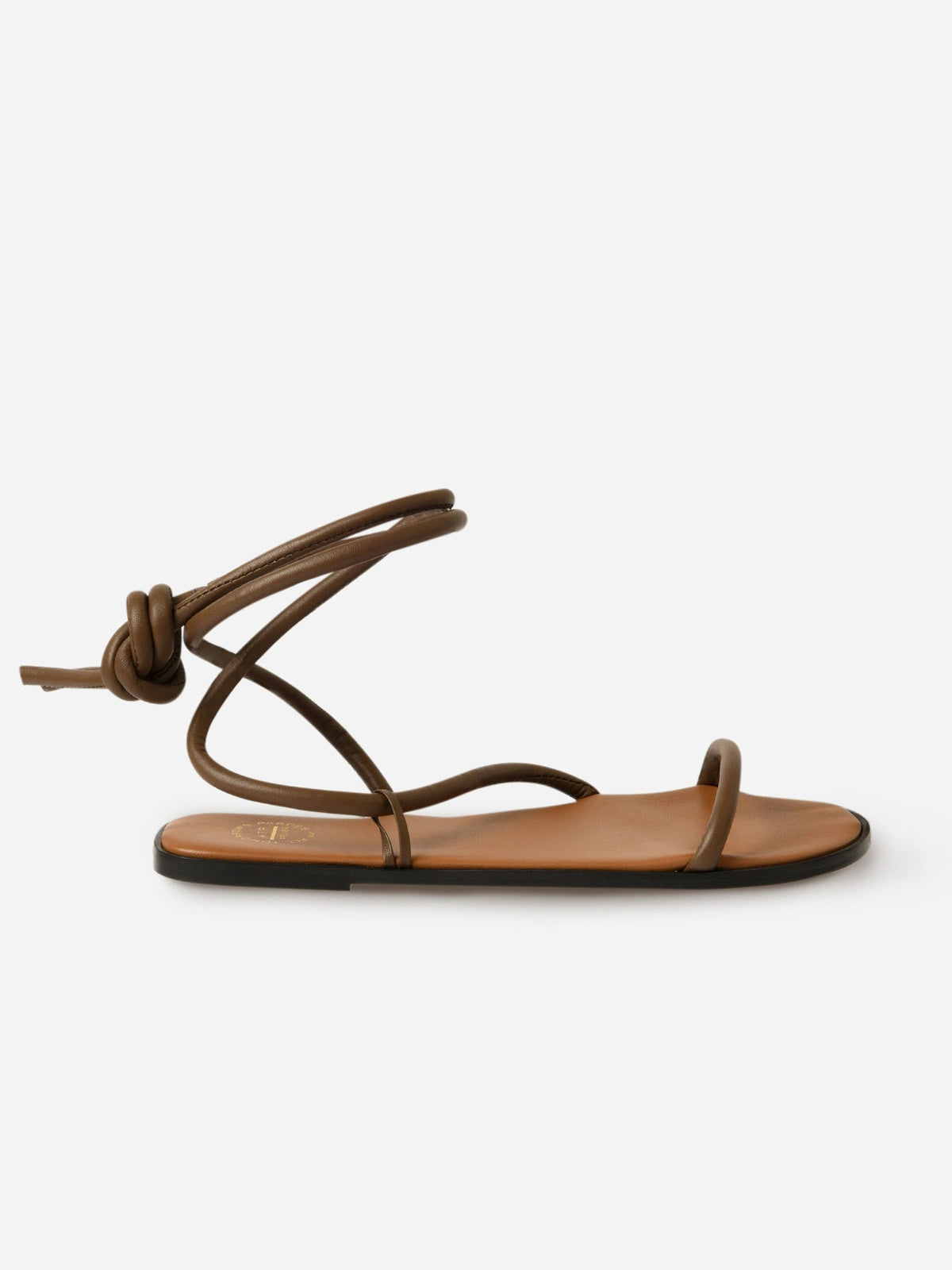 ATP Atelier Women's Lentella Flat Leather Sandal