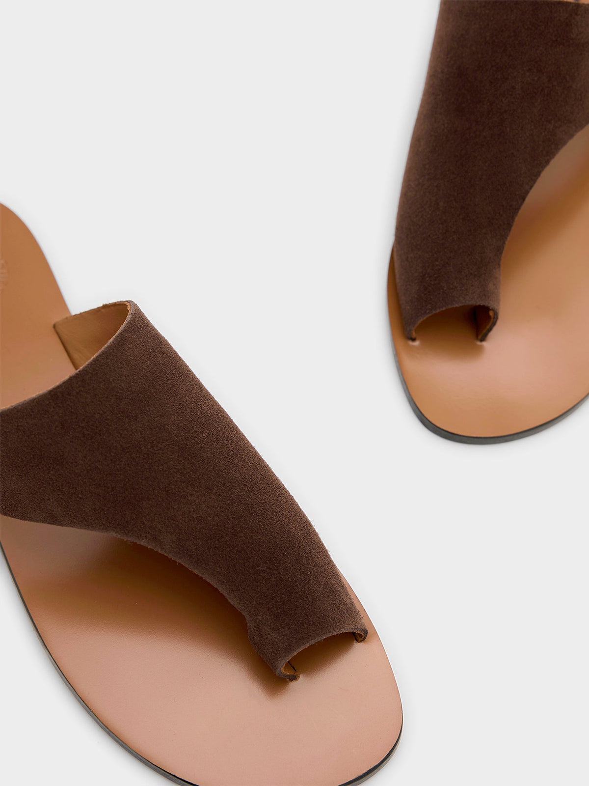 ATP Atelier Women's Rosa Suede Cutout Sandal