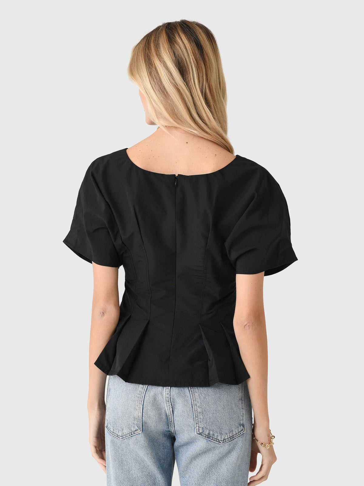 Simkhai Women's Rozen Cotton Faille Top