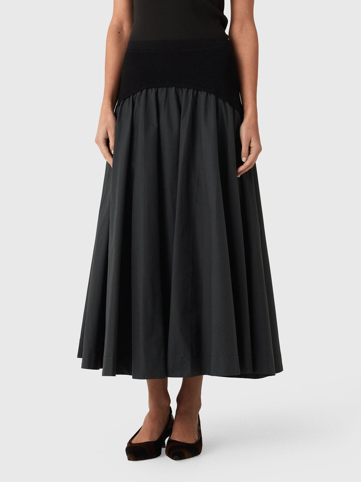 Simkhai Women's Ovie Combo Midi Skirt