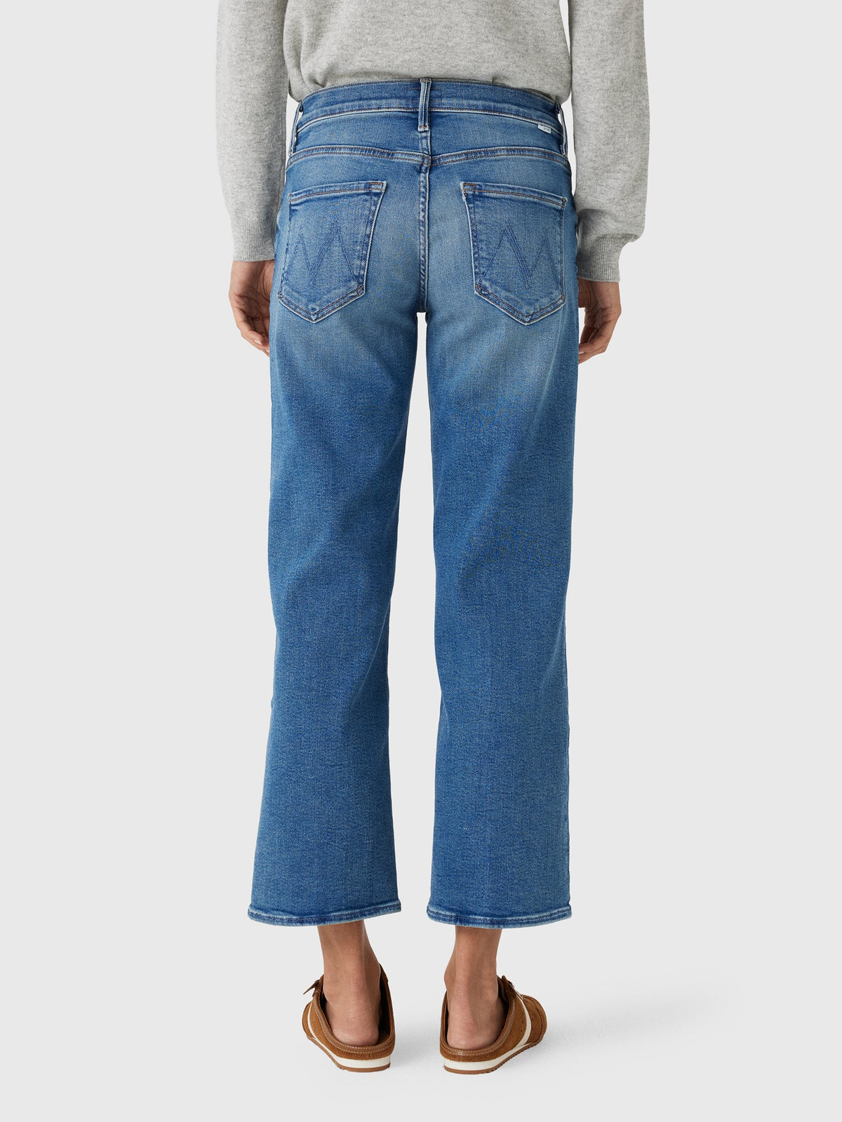 Mother Women's The Mid Rise Tunnel Vision Flood Jean