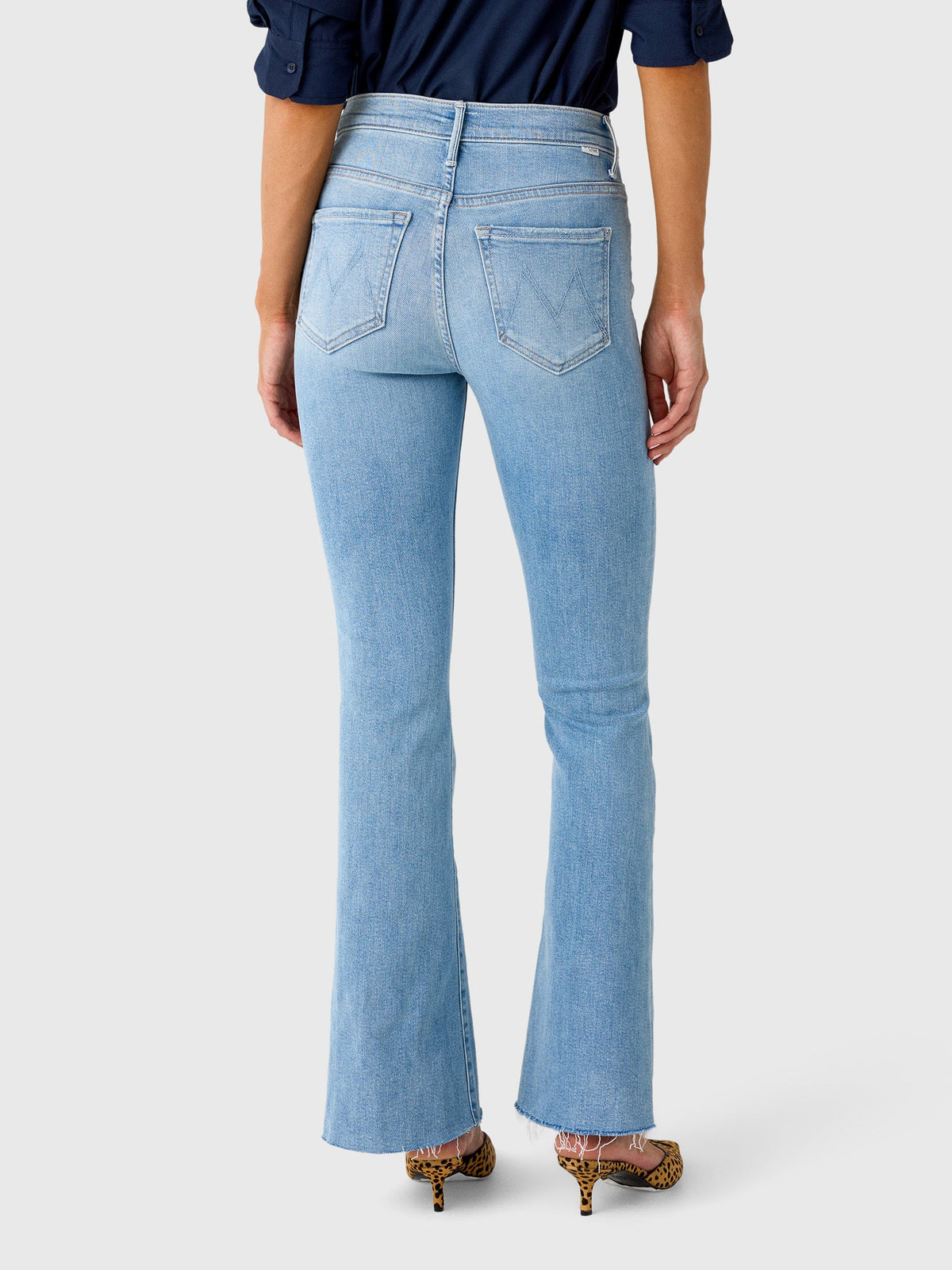 Mother Women's The Weekender Fray Jean