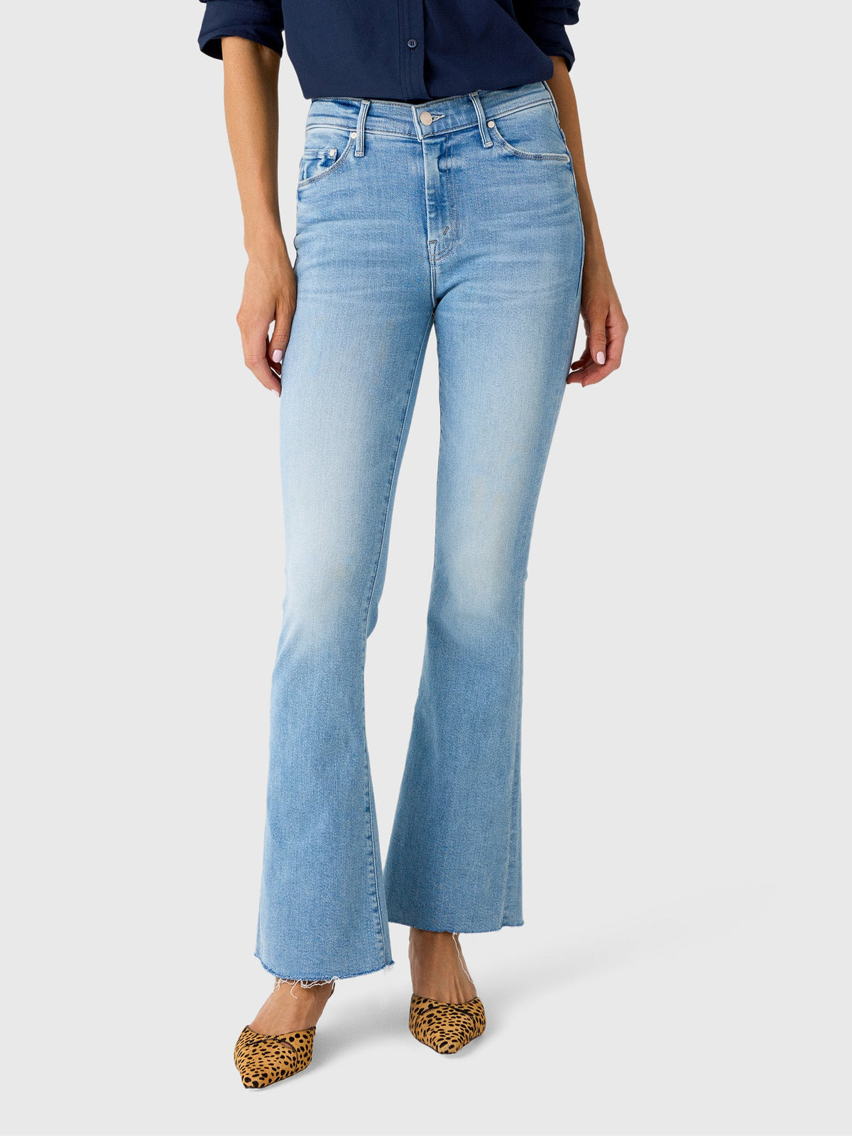 Mother Women's The Weekender Fray Jean