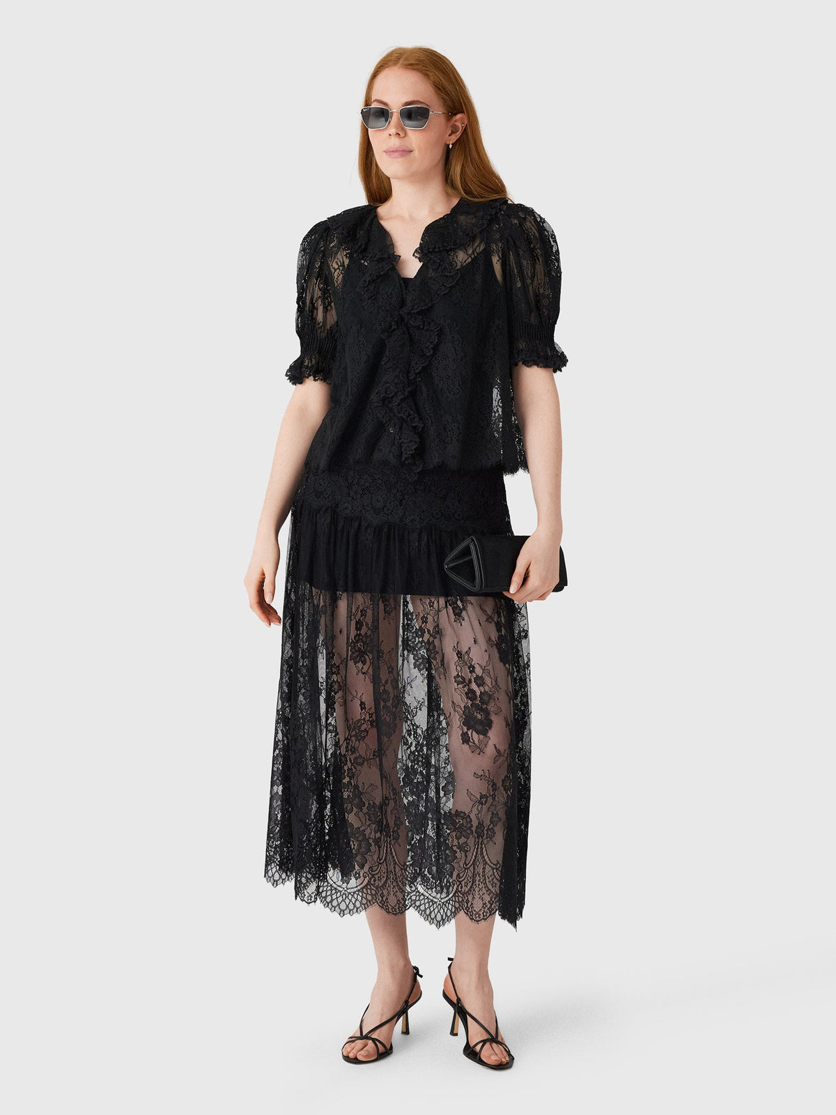 DÔEN Women's Henri Lace Top