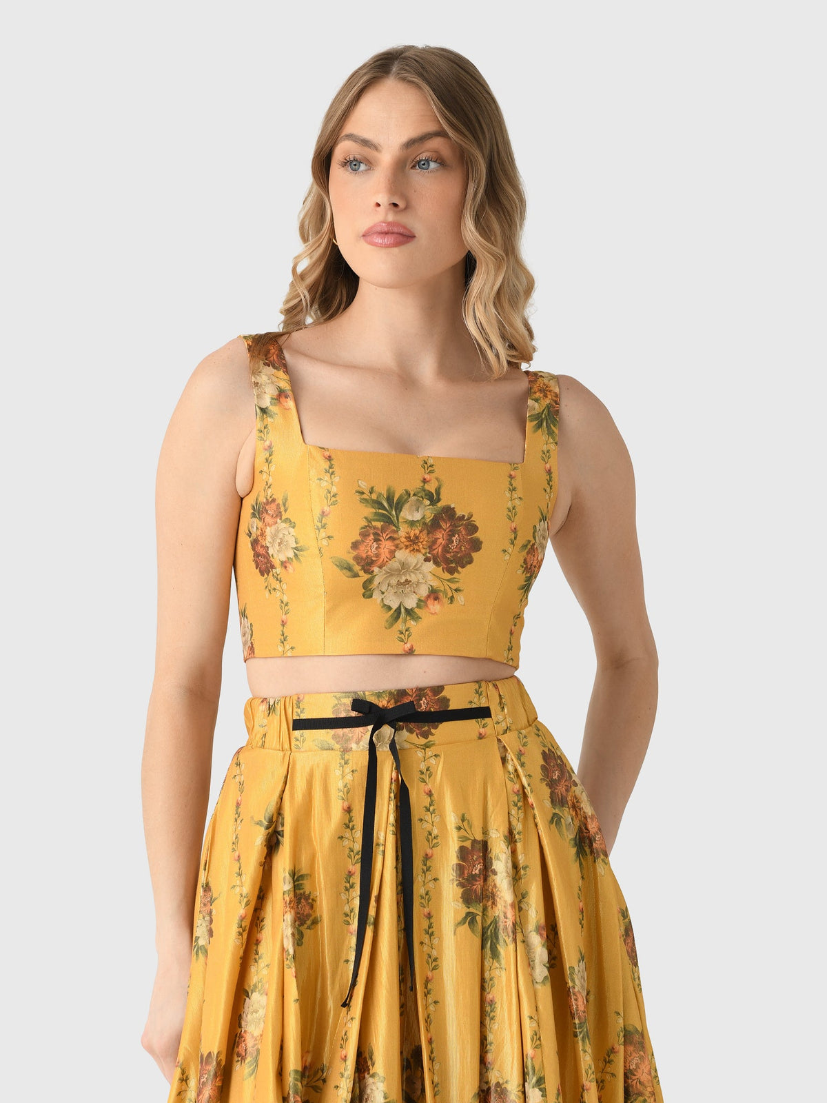 Agua By Agua Bendita Women's Amanda Paramo Crop Top