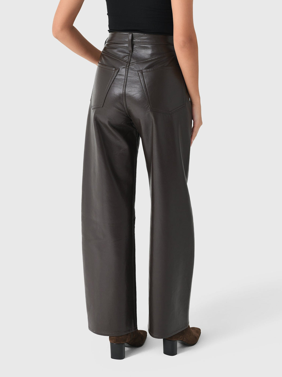 Citizens Of Humanity Women's Ayla Baggy Leather Pant