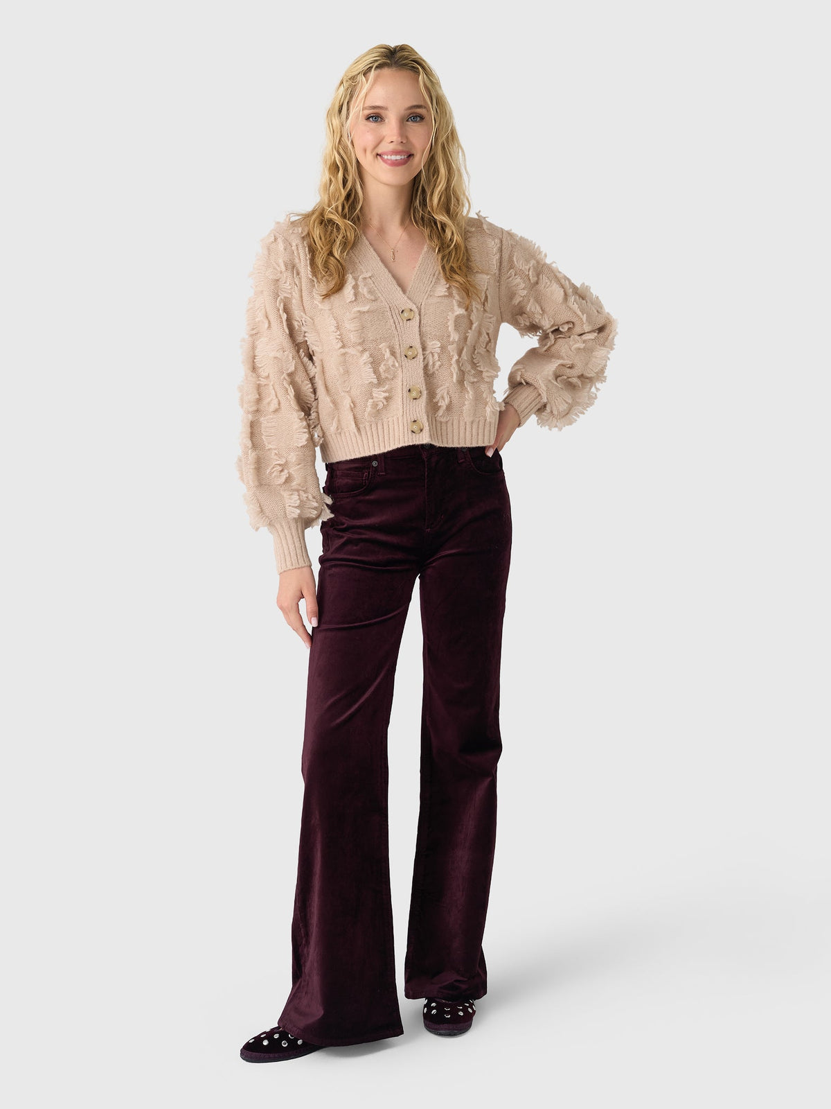 Citizens Of Humanity Women's Kimberly 70s Flare Velvet Pant