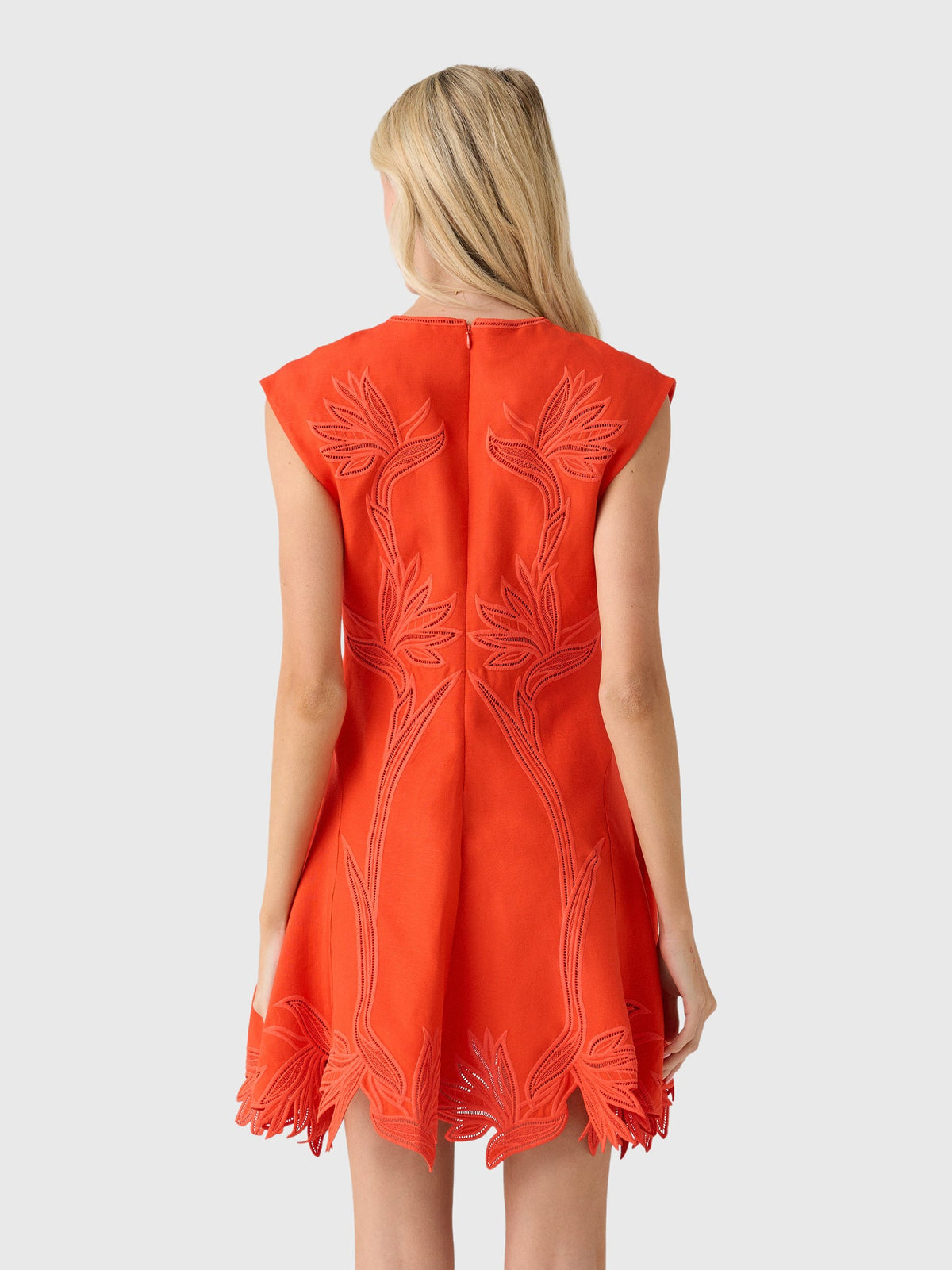 Simkhai Women's Raquel Embroidered Mini Dress