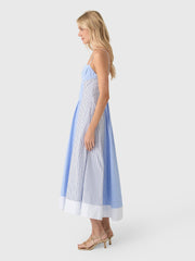 Simkhai Women's Chamberlain Cotton Midi Dress