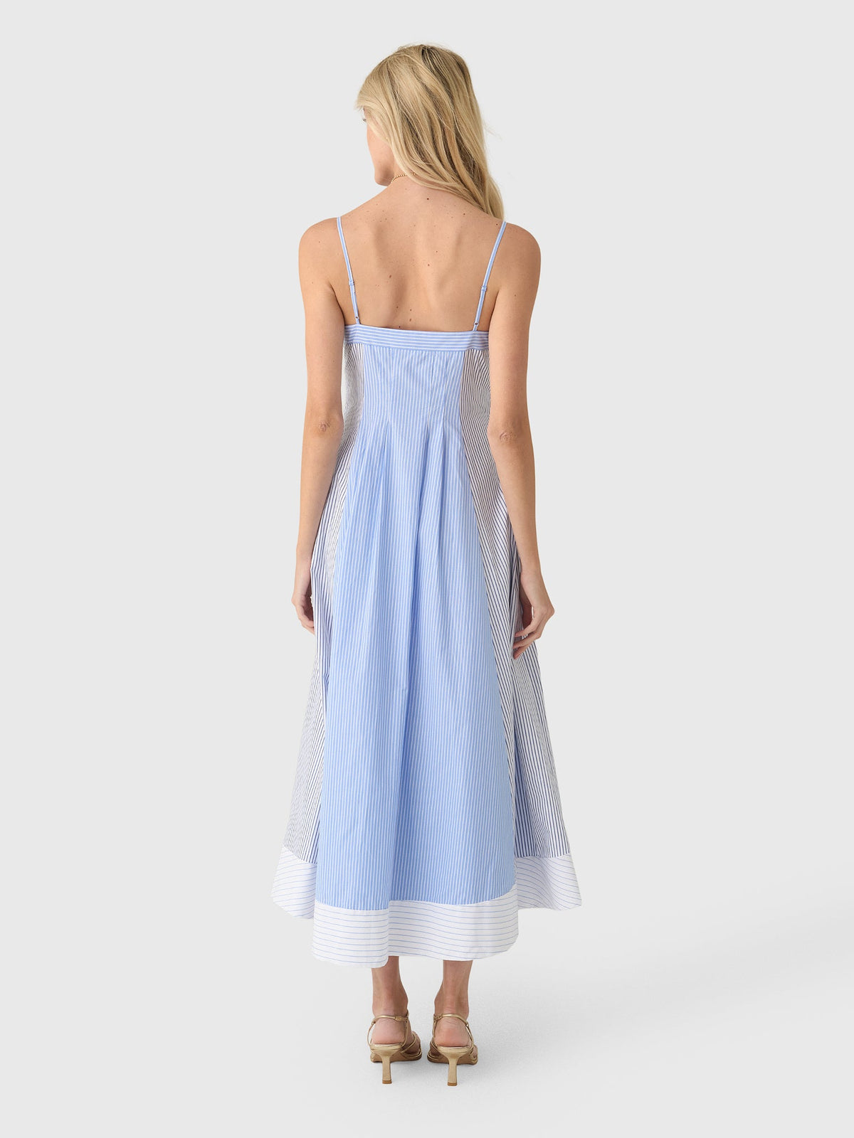 Simkhai Women's Chamberlain Cotton Midi Dress