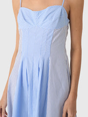 Simkhai Women's Chamberlain Cotton Midi Dress