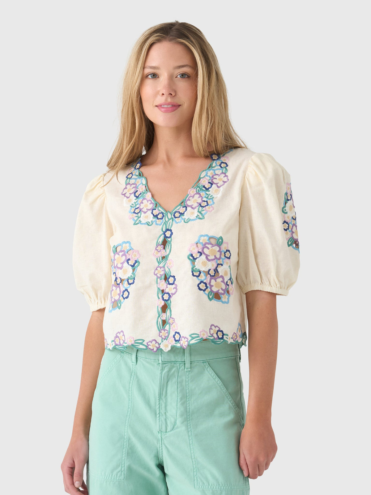 Berenice Women's Clarita Broderie Top