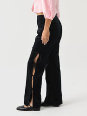 Kitri Women's Rosamund Velvet Trouser