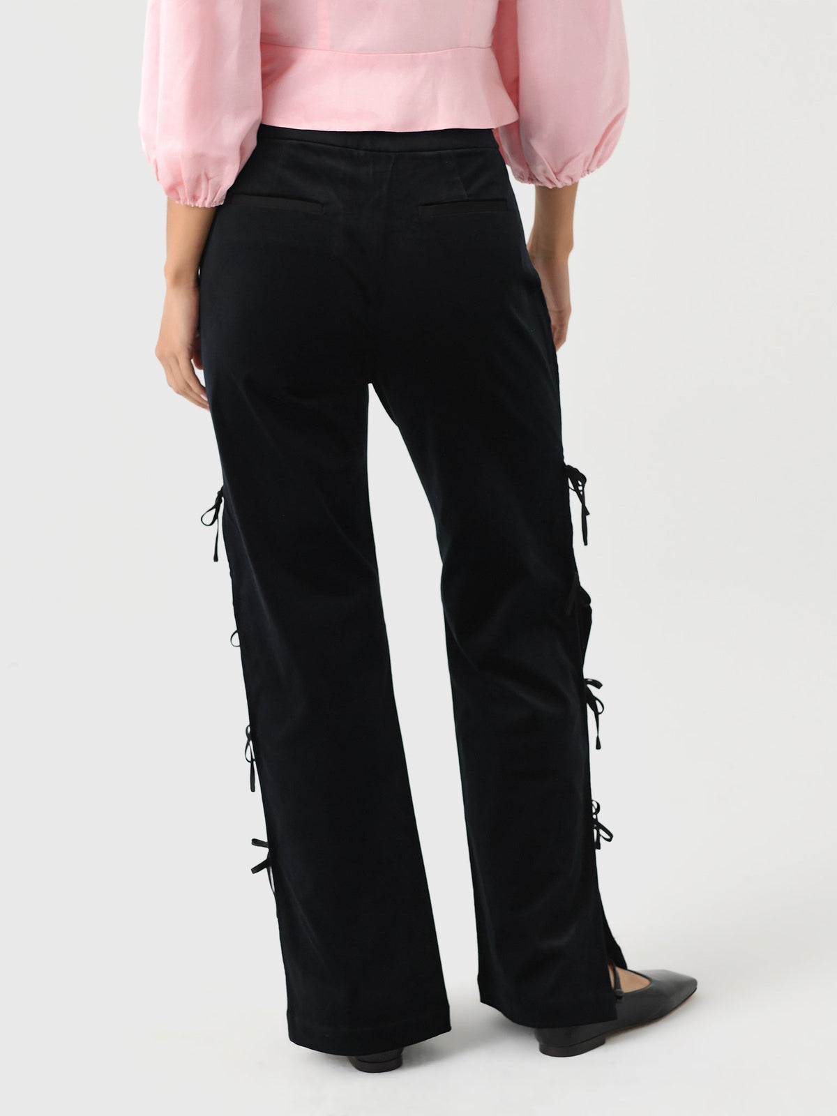 Kitri Women's Rosamund Velvet Trouser