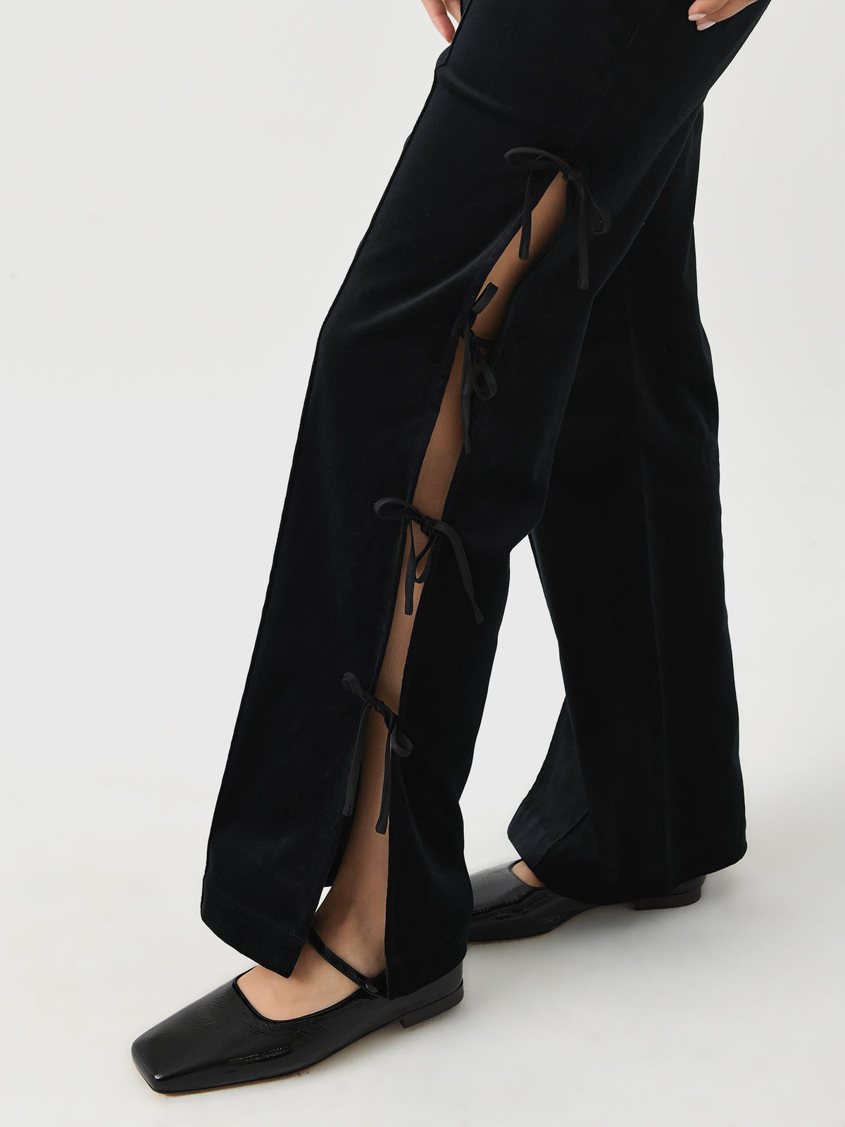 Kitri Women's Rosamund Velvet Trouser