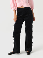 Kitri Women's Rosamund Velvet Trouser
