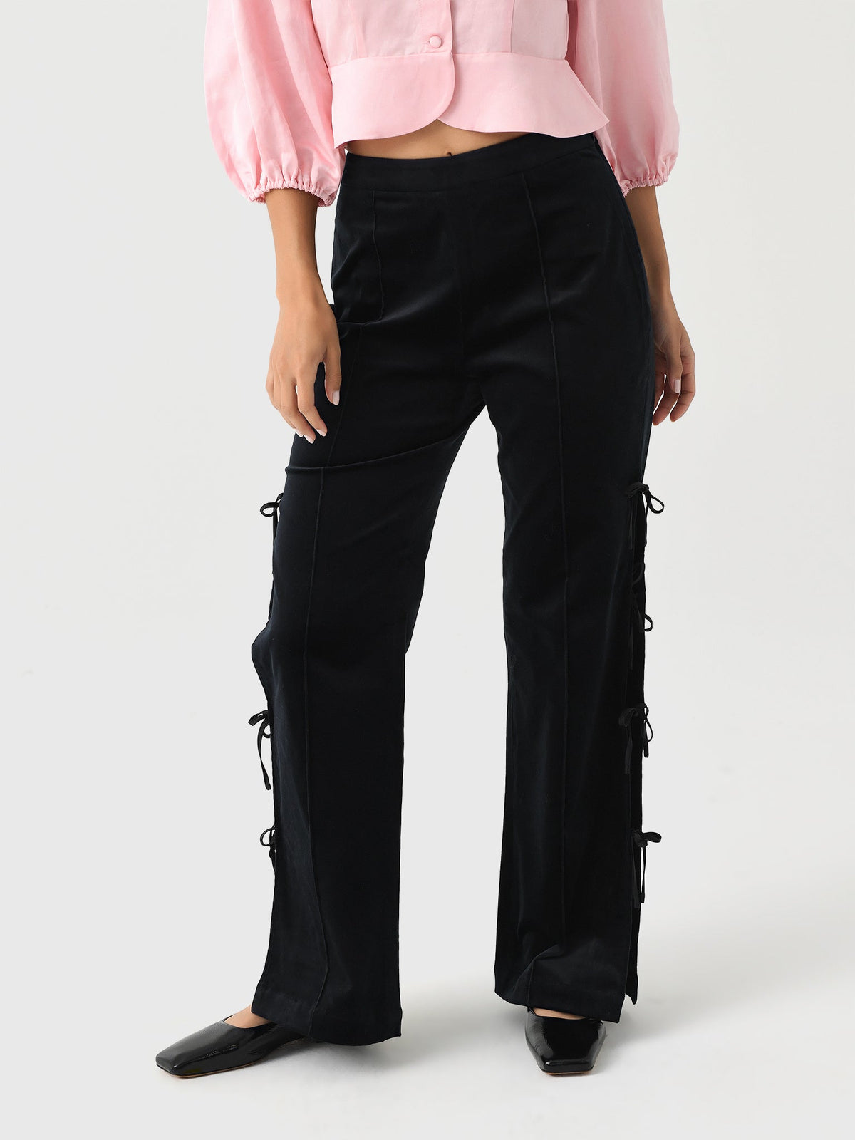 Kitri Women's Rosamund Velvet Trouser