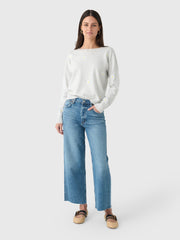 MVG Women's Daisy Crewneck Sweater