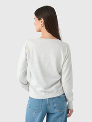MVG Women's Daisy Crewneck Sweater