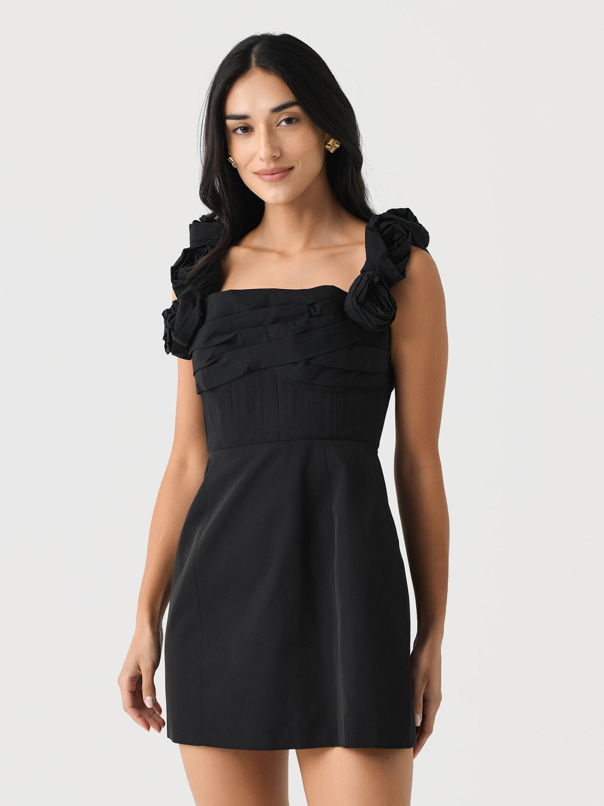 Rachel Gilbert Women's Henley Mini Dress