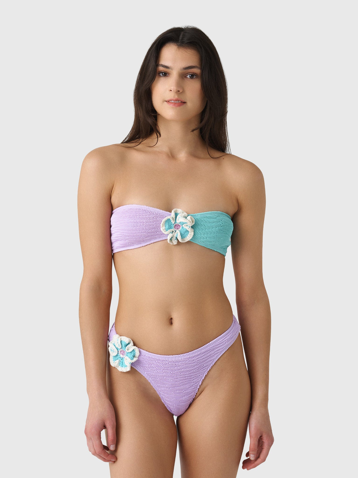 Cleonie Women's Bouquet Bikini Top