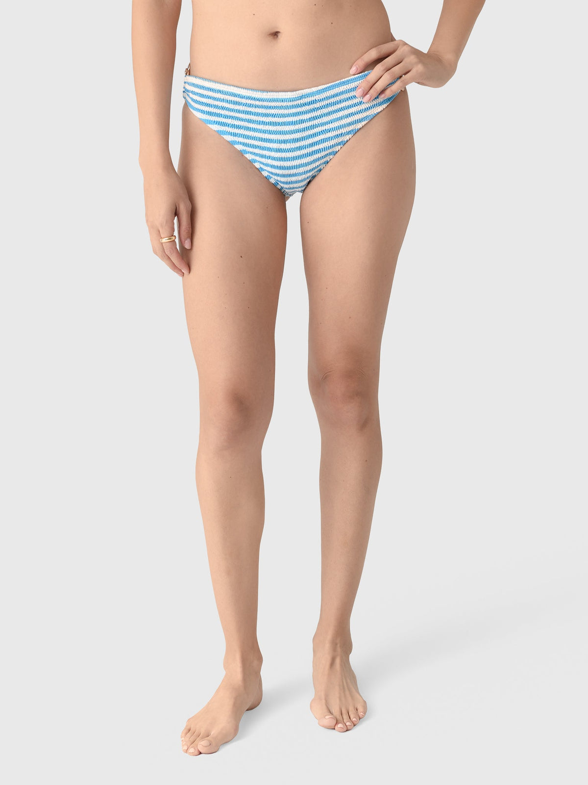 Cleonie Women's Rainbow Brief Bikini Bottom