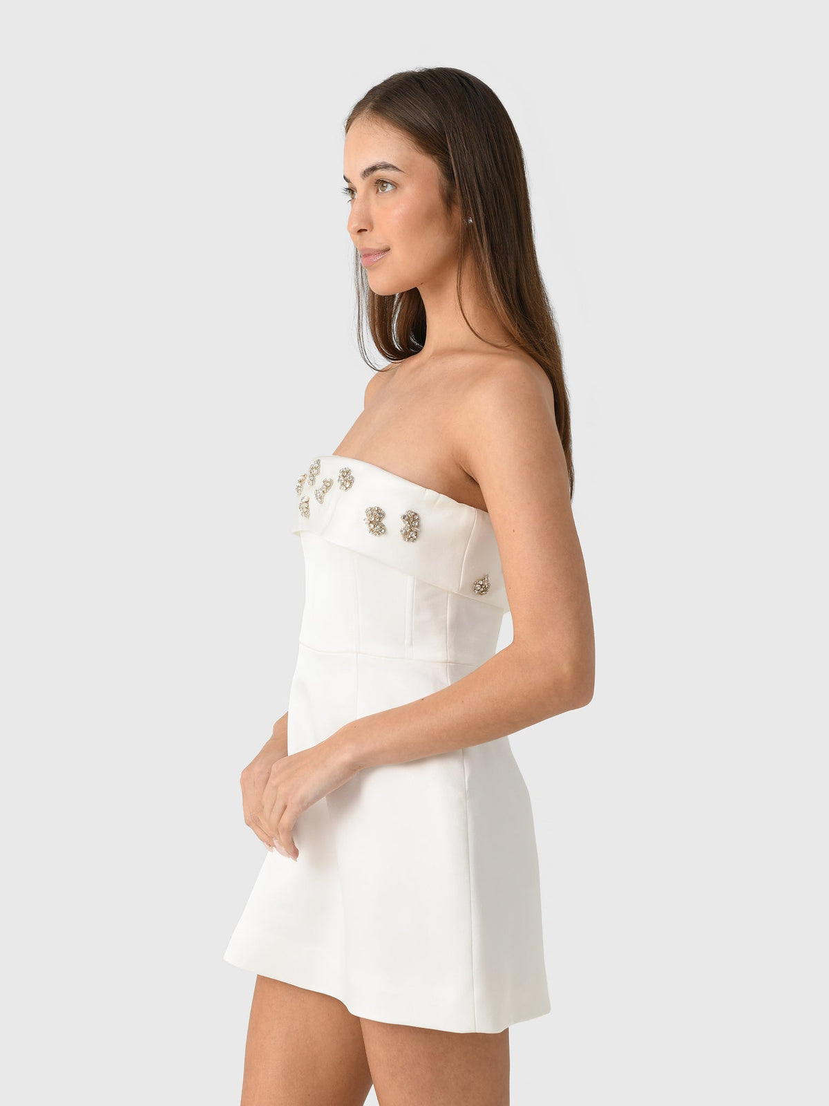 Rachel Gilbert Women's Laira Corset Mini Dress