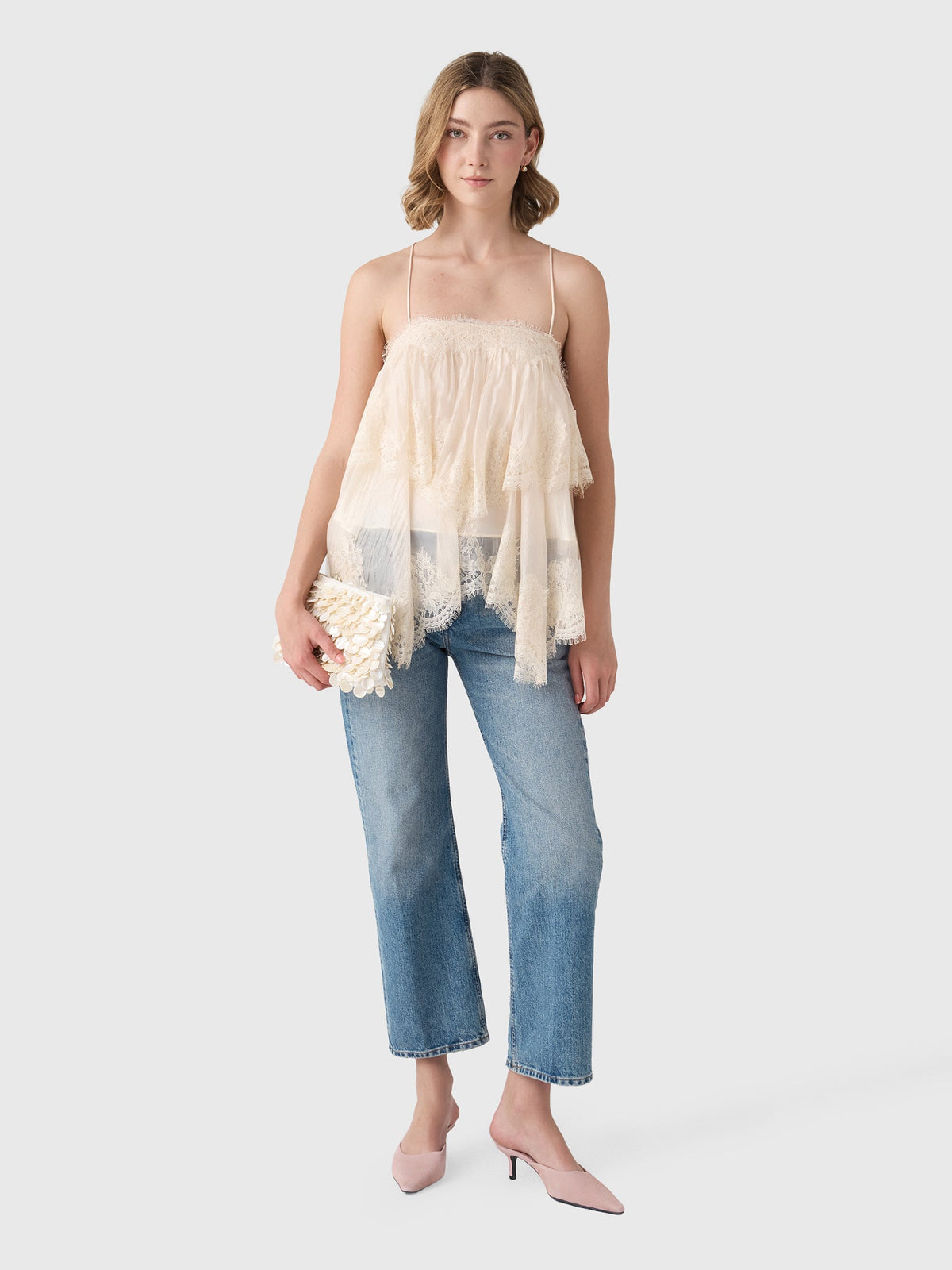 AJE Women's Ophelia Lace Cami