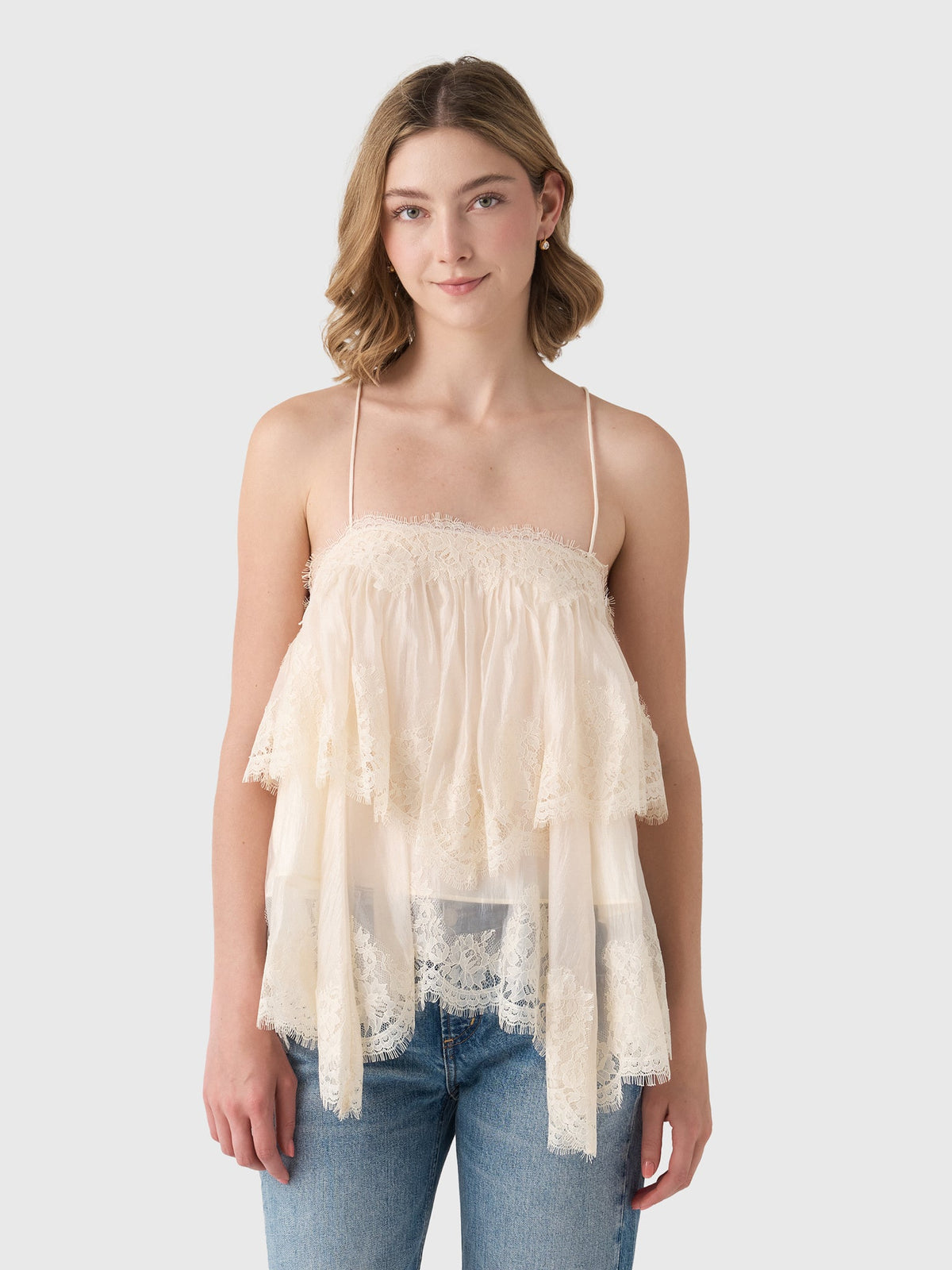 AJE Women's Ophelia Lace Cami