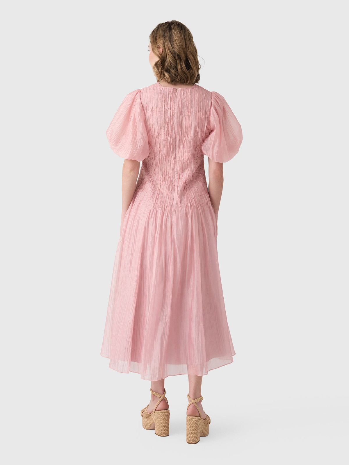 AJE Women's Ophelia Lace Midi Dress