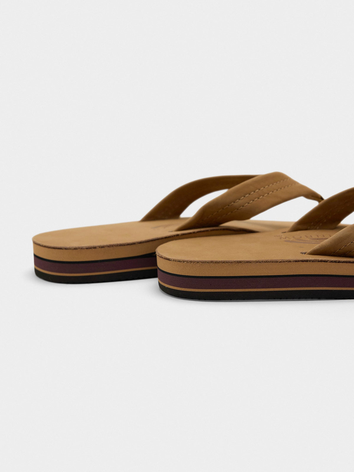 Rainbow Men's Double Layer Premier Leather Flip Flop