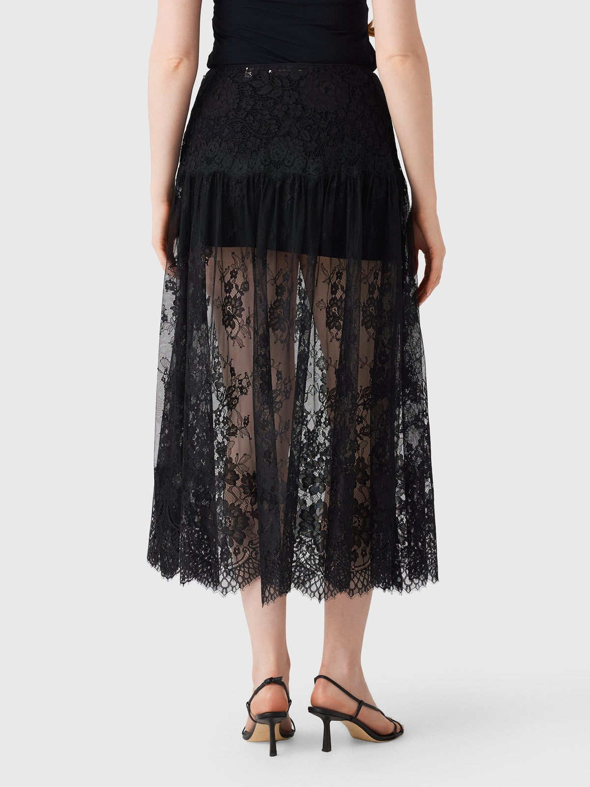 DÔEN Women's Giorgine Lace Skirt