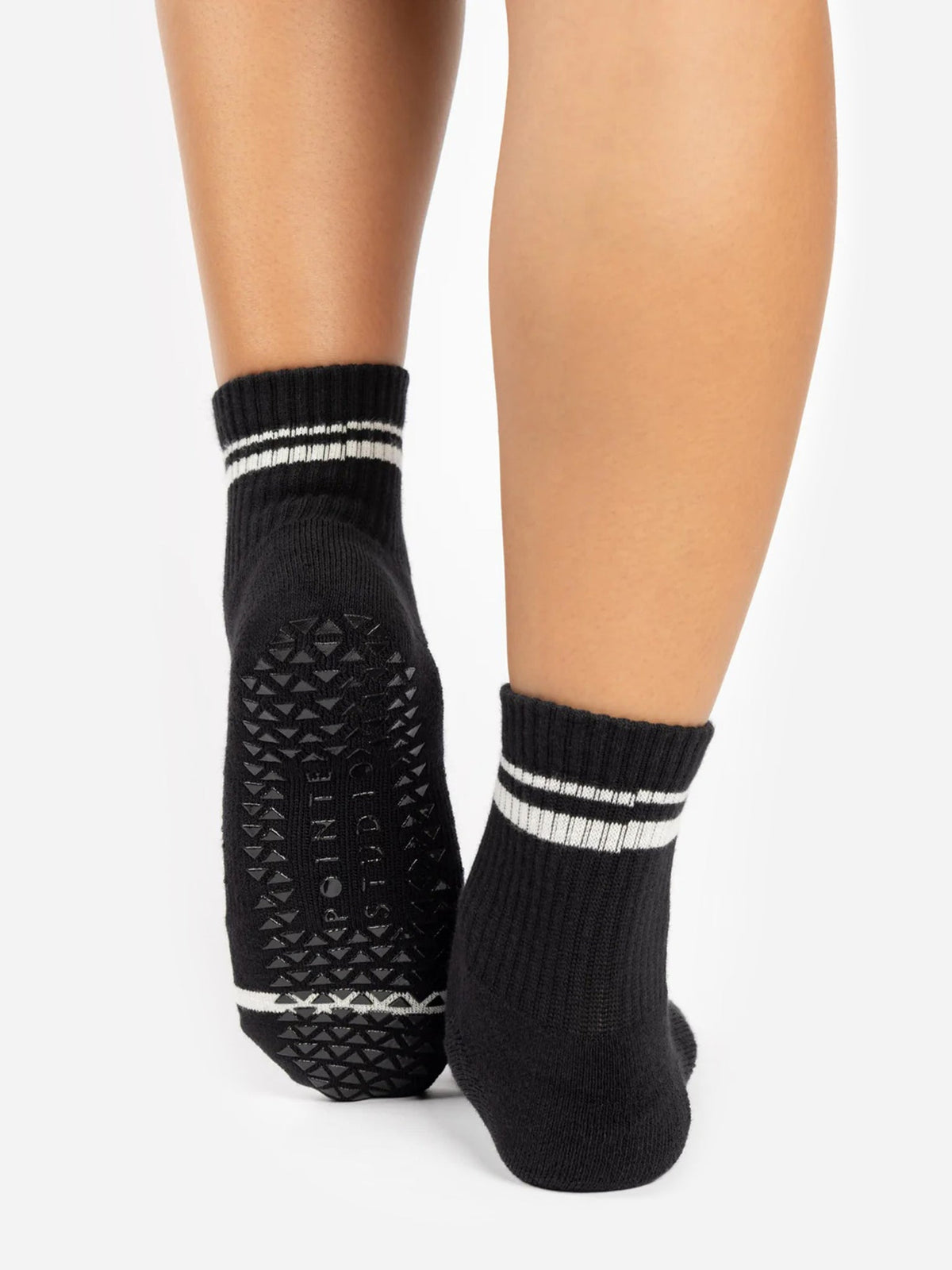 Pointe Studio Women's Varsity Ankle Grip Socks