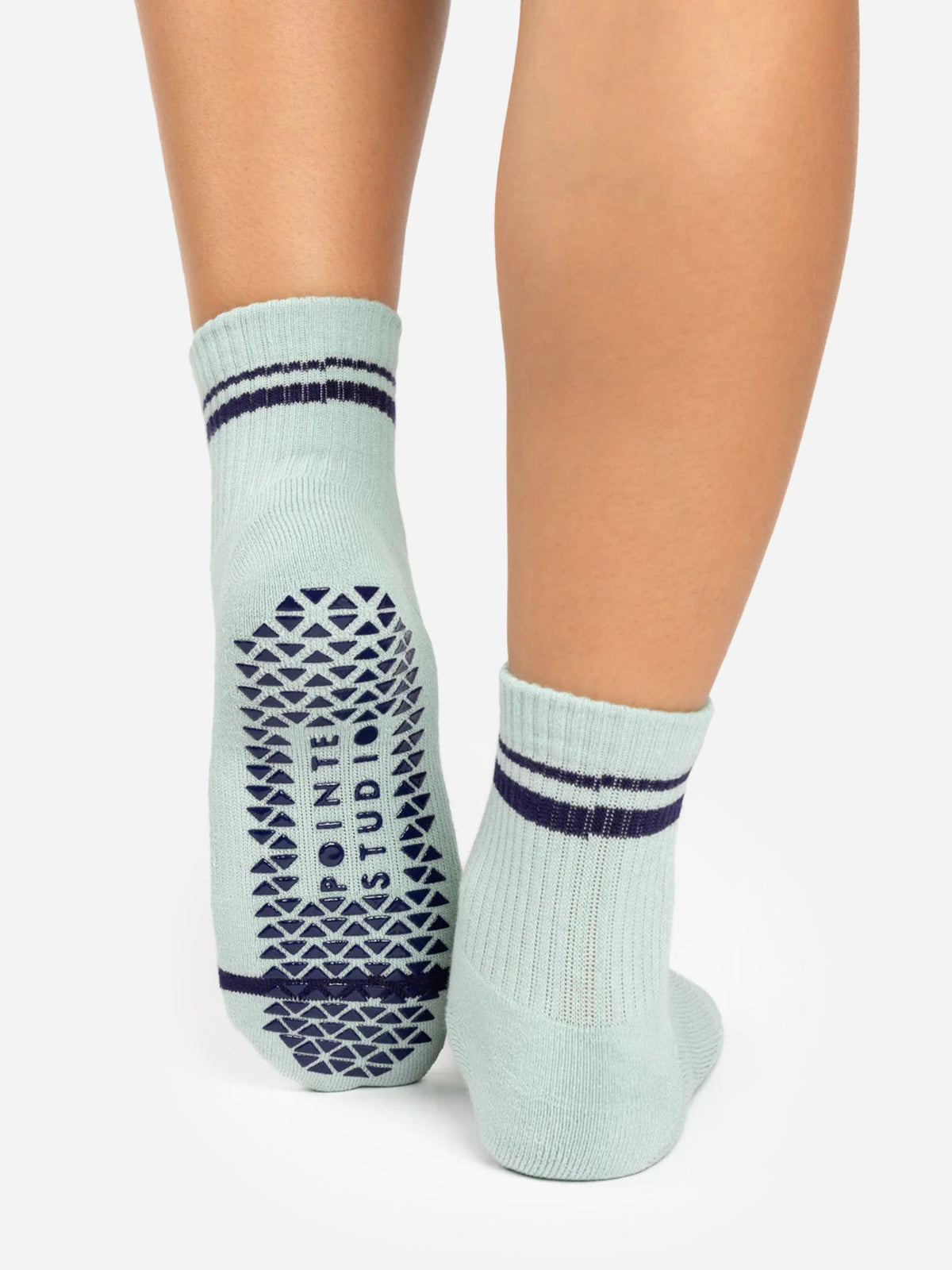 Pointe Studio Women's Varsity Ankle Grip Socks