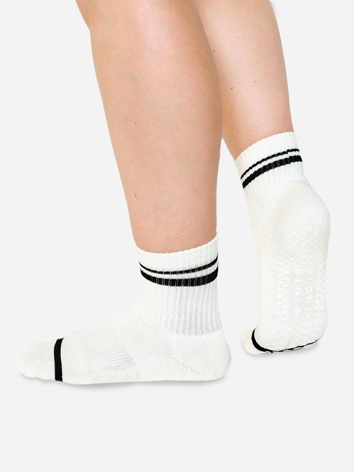 Pointe Studio Women's Varsity Ankle Grip Socks