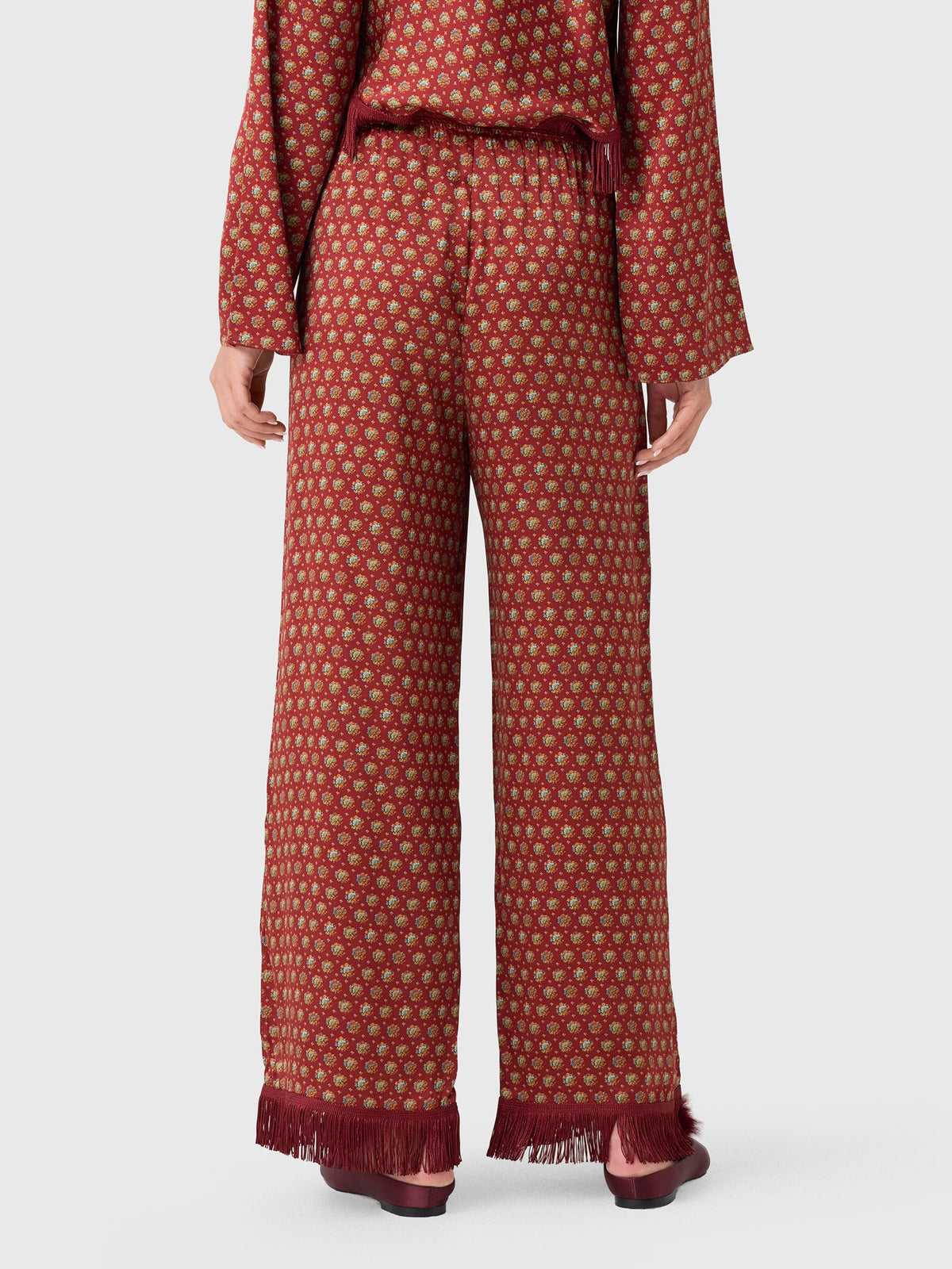 DÔEN Women's Lavon Fringe Pant