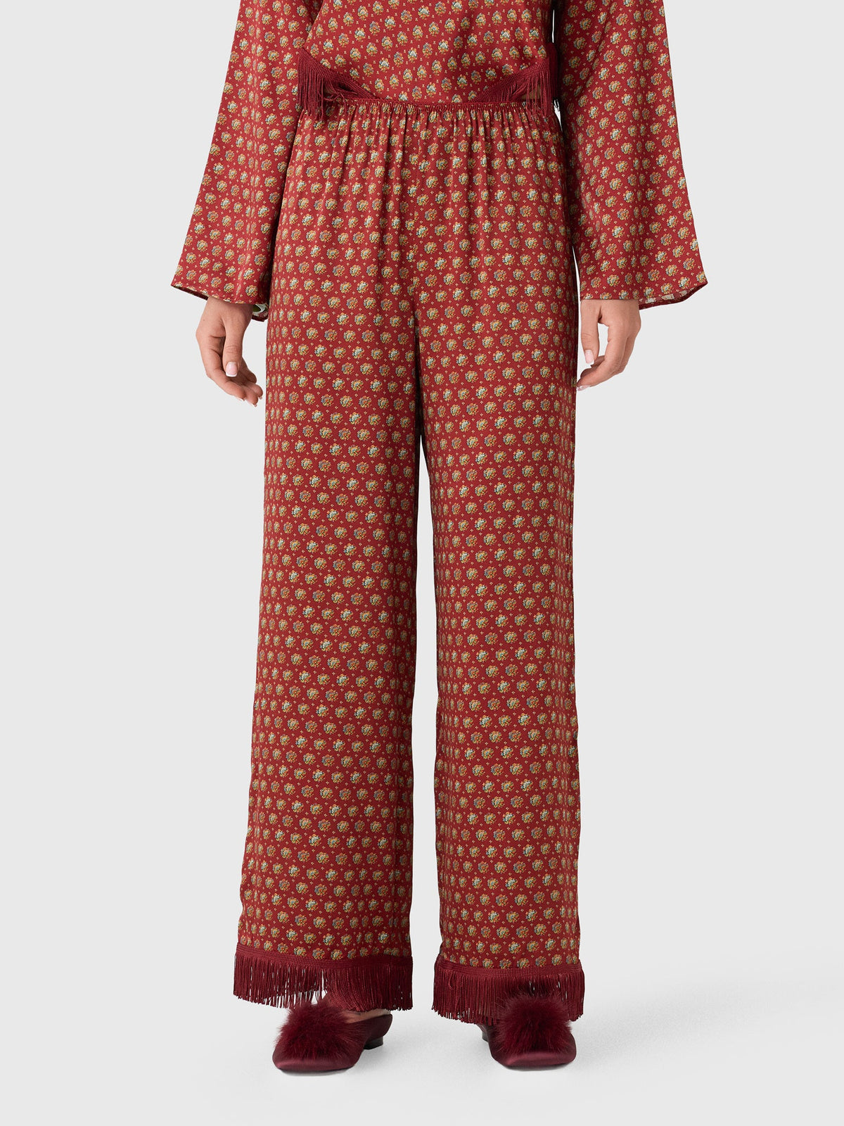 DÔEN Women's Lavon Fringe Pant