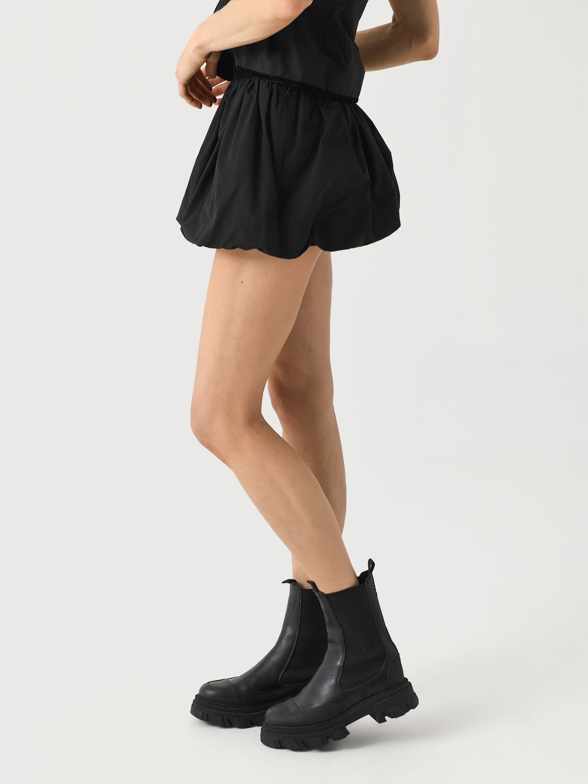Ciao Lucia Women's Antonia Faille Mini Bubble Skirt