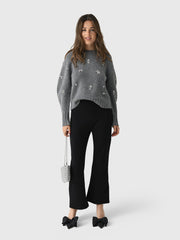 Simkhai Women's Coraline Crewneck Sweater